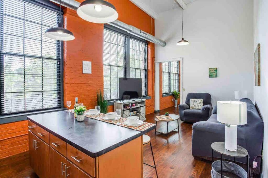 Ny Style Centric Loft With King Bed By Park Av. Apartment Rochester Ngoại thất bức ảnh